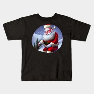 Funny Santa Kids T-Shirt